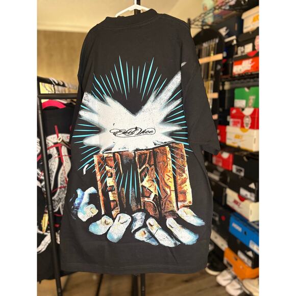 NWT Sz. S - Evil Vice PinHead Short Sleeve Tee (Blk/Wht) - Picture 2 of 3